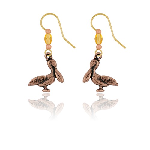 pelican earrings